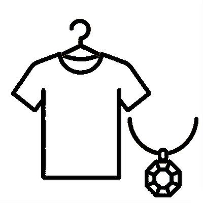 clothes and jewellery